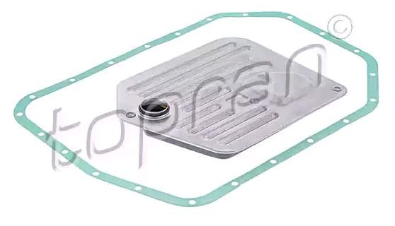 TOPRAN 502 750: Set de filtru hidraulic cutie de viteze automată cu etansare, cu filtru