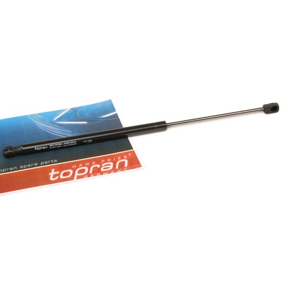TOPRAN 115 028: Gaasivedru, pagasi- / veoruum kahepoolne, Sõiduki tagaluuk, 490mm