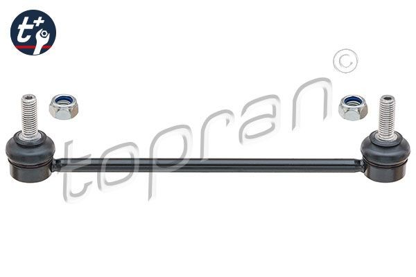 TOPRAN 722 939: Brat / bieleta suspensie, stabilizator Axa fata dreapta, Axa fata stanga, cu piulita, t+