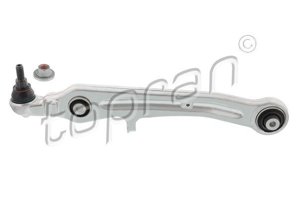 TOPRAN 113 655: Bras de suspension arrière, inférieur, Essieu avant gauche, Essieu avant droit, Aluminium, avec paliers caoutchouc-métal, avec rotule de suspension, avec écrou