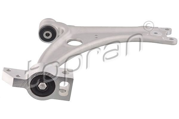 TOPRAN 115 355: Brat, suspensie roata Axa fata stanga, Axa fata dreapta, Aluminiu, cu lagăre metal-cauciuc, cu suport, fara articulatie de sarcina/ghidare