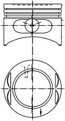 KOLBENSCHMIDT 99380620: Zuiger