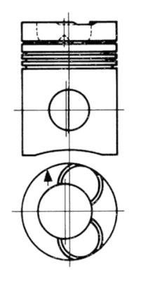 KOLBENSCHMIDT 91360600: Piston