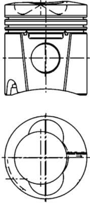KOLBENSCHMIDT 99955600: Piston