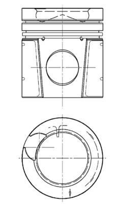KOLBENSCHMIDT 99900960: Remondikomplekt, kolb / silindrihülss