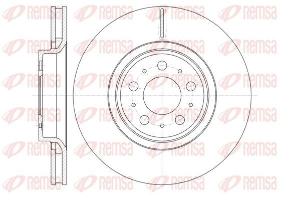 REMSA 61303.10: Piduriketas Esisild, Ø: 319,8mm, õhutusega, Ø: 320mm