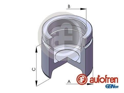 AUTOFREN SEINSA D025140: Kolvid, pidurisadul Esisild