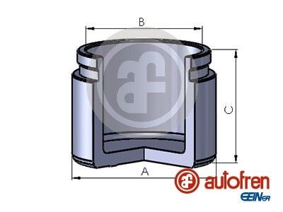 AUTOFREN SEINSA D025239: Kolvid, pidurisadul Esisild