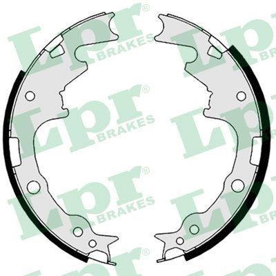 LPR 08790: Set saboti frana