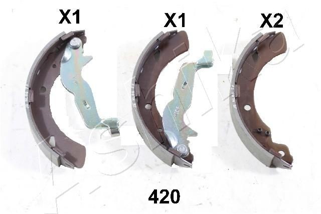 ASHIKA 55-04-420: Bremžu loku komplekts 200mm