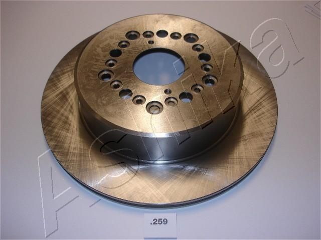 ASHIKA 61-02-259: Piduriketas Tagasild, Ø: 306,6mm, õhutusega, Ø: 306,6mm