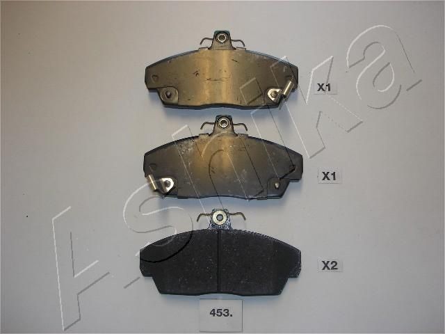 ASHIKA 61-0K-003: Disc de frână puntea spate, Ř: 261,7mm, plin