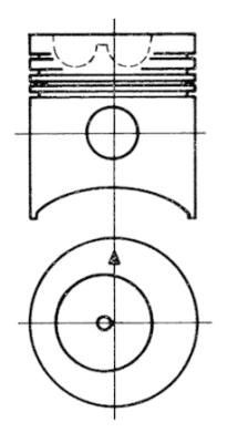KOLBENSCHMIDT 90533600: Piston