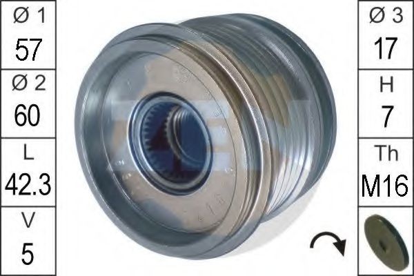 ERA 219086: Sistem roata libera, generator