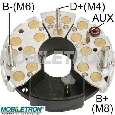 MOBILETRON RB-72H: Usmerňovač alternátora
