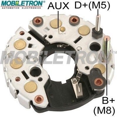 MOBILETRON RB-55H: Raddrizzatore, Alternatore