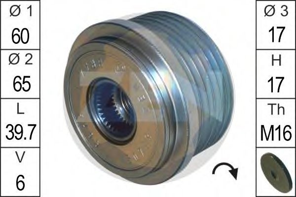 ERA 219073: Sistem roata libera, generator