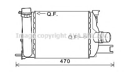PRASCO DA4013: Intercooler cu cuplaje rapide