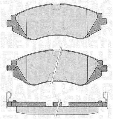 MAGNETI MARELLI 363916060207: Brzdové platničky