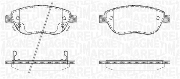 MAGNETI MARELLI 363916060562: Bremseklodser