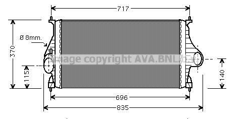 PRASCO PE4273: Intercooler