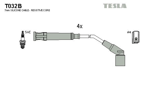 TESLA T032B: Süütesüsteemikomplekt