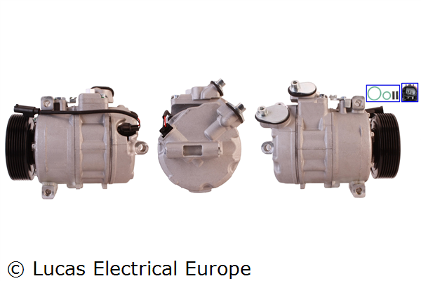 LUCAS ELECTRICAL ACP939: Kondicionieriaus kompresorius su tarpikliais / sandarikliais