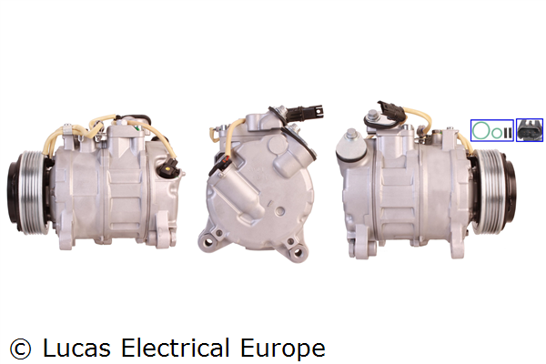 LUCAS ELECTRICAL ACP988: Kondicionieriaus kompresorius su tarpikliais / sandarikliais