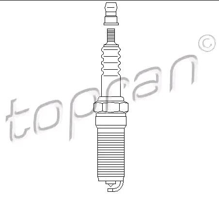 TOPRAN 300 845: Süüteküünal Erinevate Toojate toodete paigaldamine on keelatud!