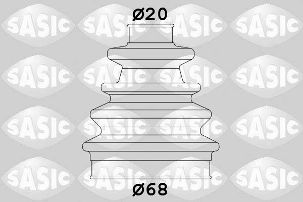 SASIC 9004635: Ansamblu burduf, articulatie planetara spre roata