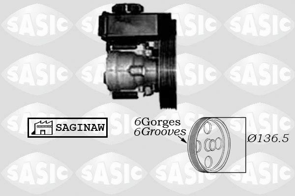 SASIC 7070007: Roolivõimu pump