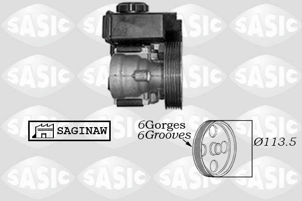 SASIC 7070008: Roolivõimu pump