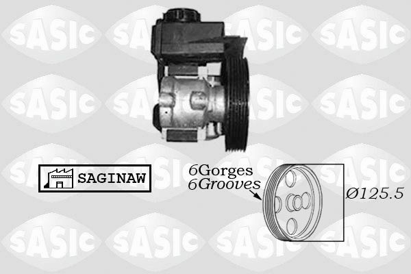 SASIC 7070015: Roolivõimu pump