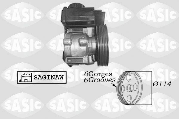 SASIC 7070021: Roolivõimu pump