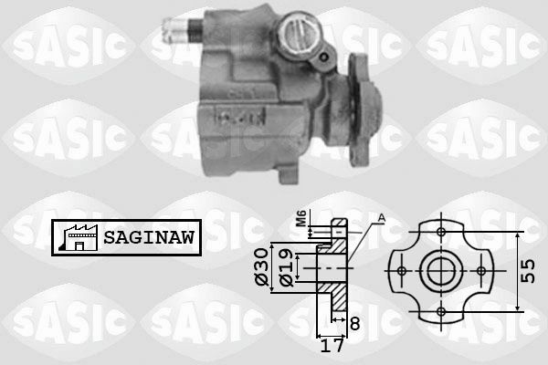 SASIC 7070033: Roolivõimu pump