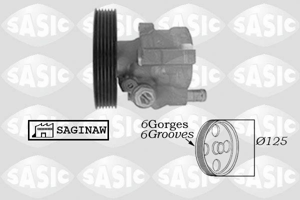 SASIC 7074012: Roolivõimu pump