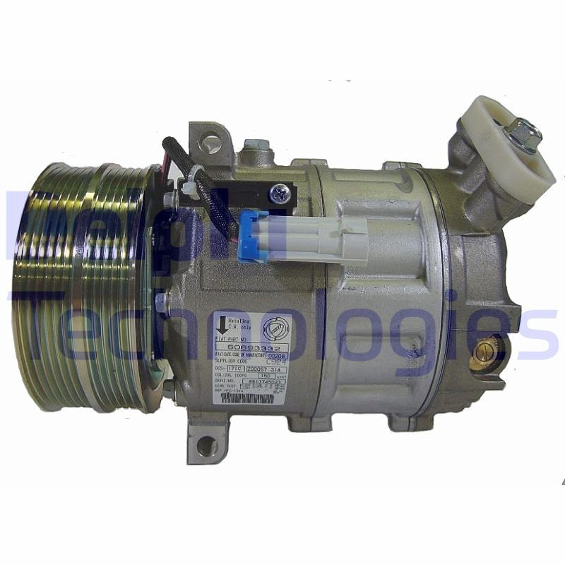 DELPHI TSP0155848: Kliimakompressor PAG-kompressoriõliga