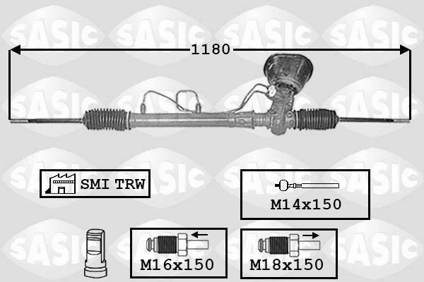 SASIC 7174009: Roolilatt koos sisemise rooliotsaga, ilma kuulliigendita