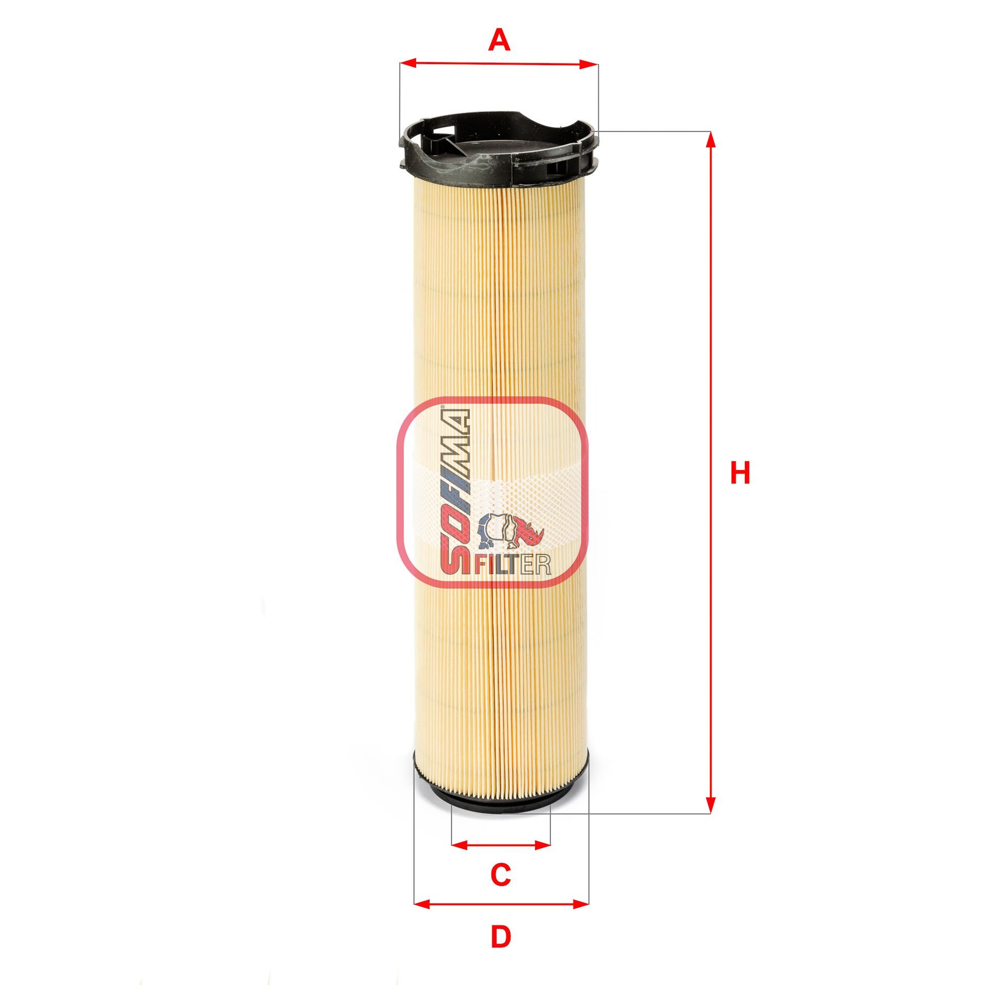 SOFIMA S 7586 A: Filtru aer