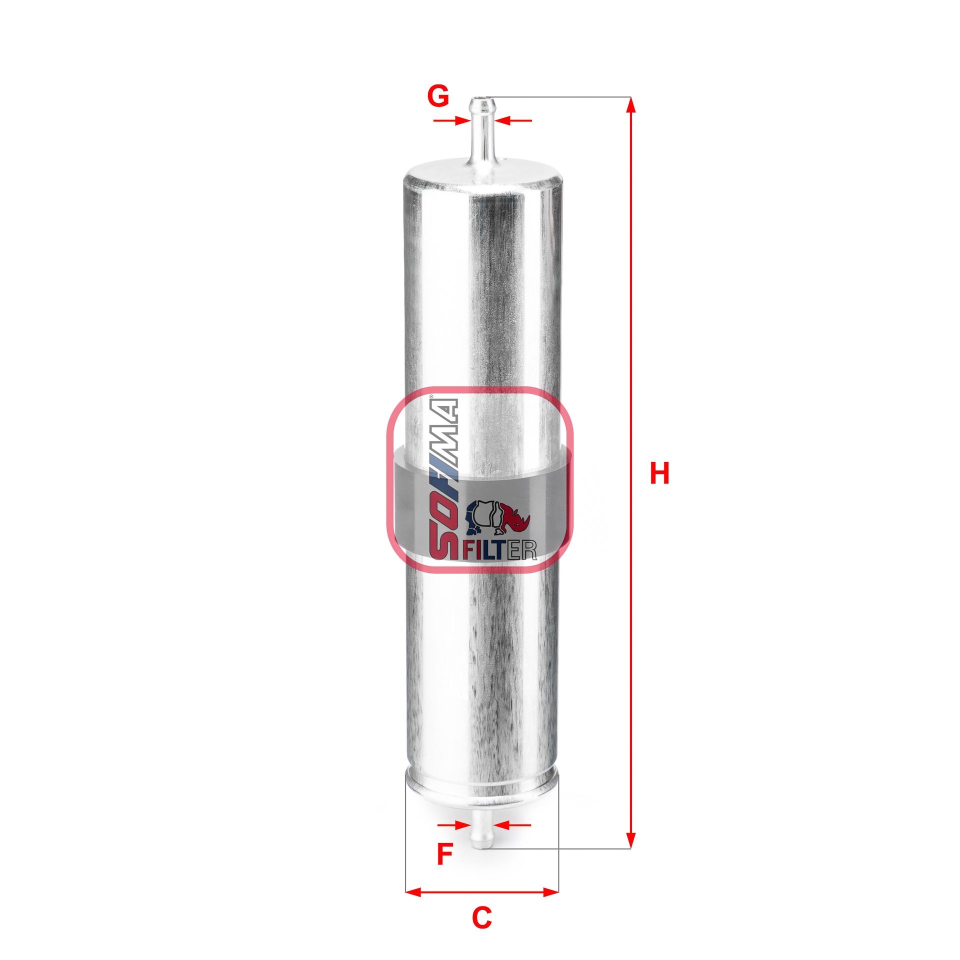 SOFIMA S 1838 B: Kütusefilter