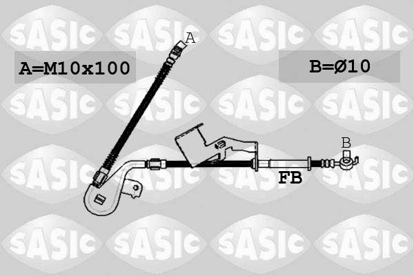 SASIC 6600030: Pidurivoolik esisild paremal