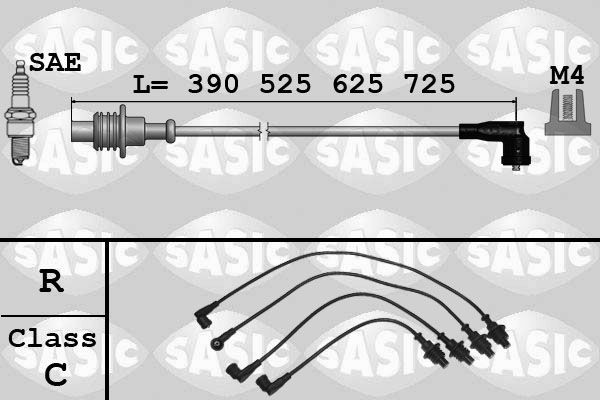 SASIC 9280001: Süütesüsteemikomplekt
