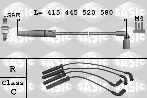 SASIC 9286003: Süütesüsteemikomplekt