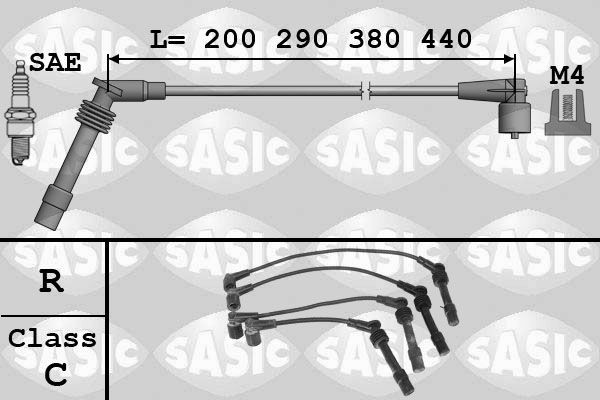 SASIC 9286002: Süütesüsteemikomplekt