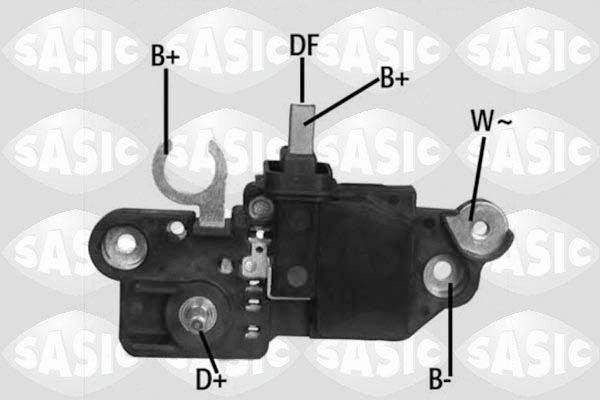 SASIC 9126002: Generaatori pingeregulaator