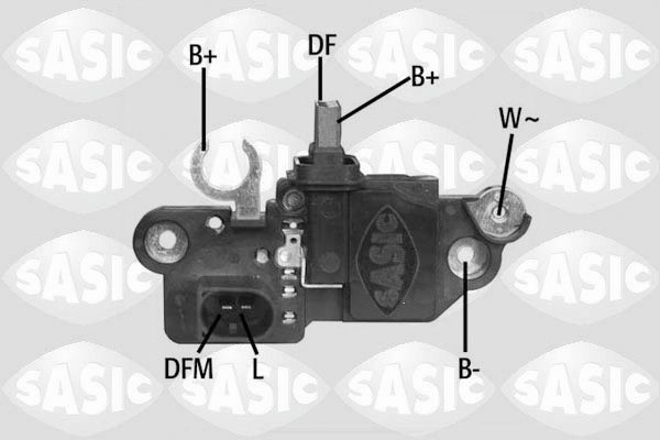 SASIC 9126001: Generaatori pingeregulaator