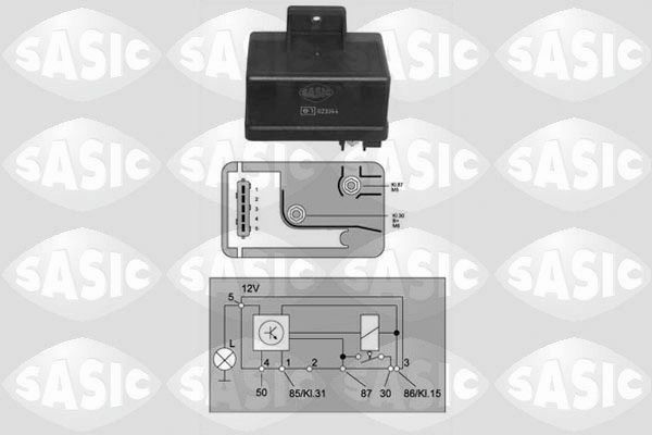 SASIC 9316010: Relee, Hõõgsüsteem