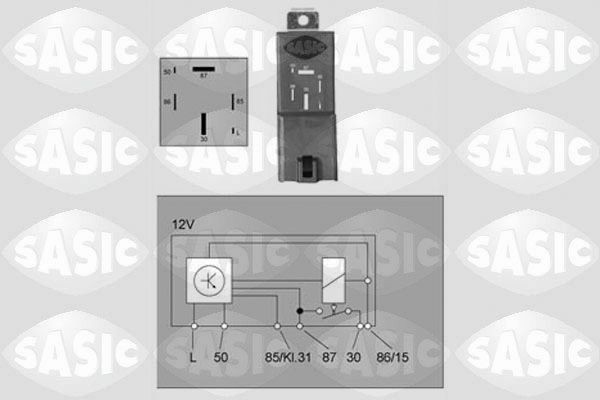 SASIC 9316011: Relee, Hõõgsüsteem