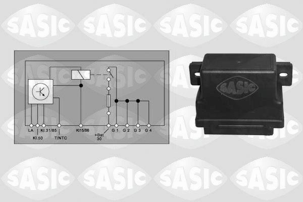 SASIC 9316002: Relee, Hõõgsüsteem