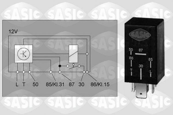 SASIC 9316004: Relee, Hõõgsüsteem